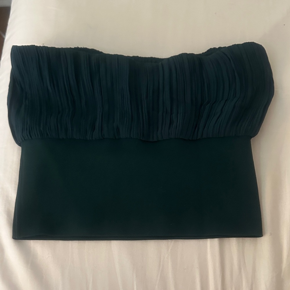 Elegant Dark Green tube top